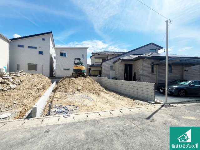 明石市野々上　第2期　新築一戸建ての外観|現在の進捗状況です！順調に作業進行中、完成が待ち遠しいです！詳細の間取り等、お気軽にお問い合わせください！
