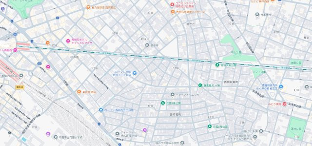 明石市野々上　第2期　新築一戸建ての地図