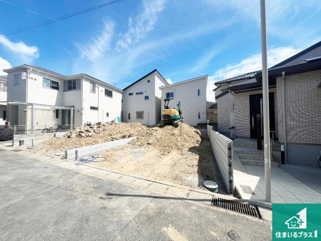 明石市野々上　第2期　新築一戸建ての外観|現在の進捗状況です！順調に作業進行中、完成が待ち遠しいです！詳細の間取り等、お気軽にお問い合わせください！
