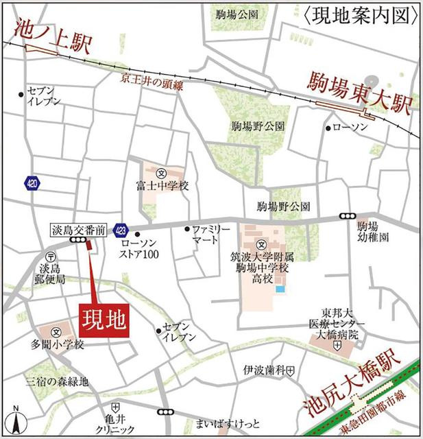 メゾン・クロイゾンの地図