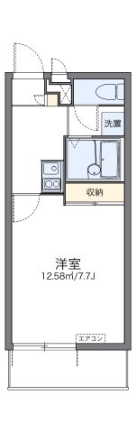 レオパレスカンパネラの間取り