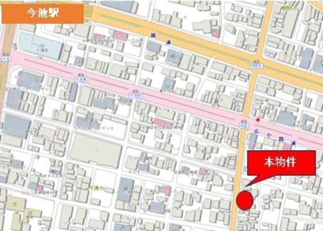 プレイズシード今池の地図