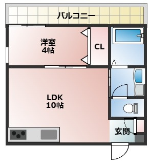 GMヒルズ藤田町の間取り