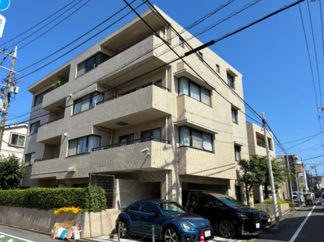サニーコート都立大の外観|おしゃれな外観です