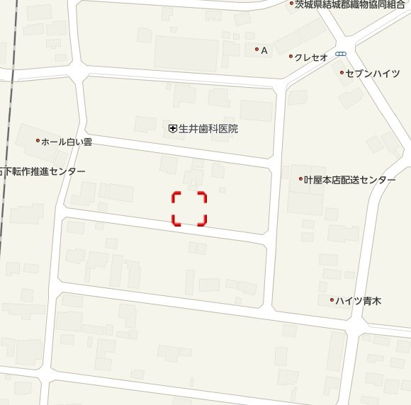 サンコートいしげの地図