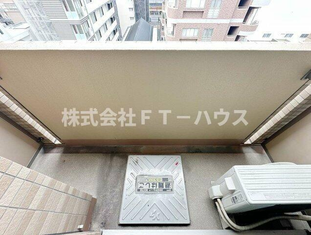 プライマル西船橋のバルコニー