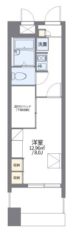 レオパレス国泰寺の間取り