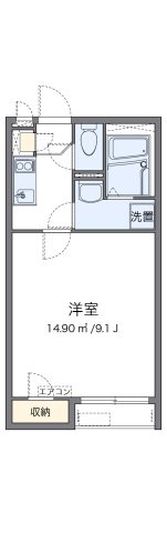 クレイノＳＵＮ　ＦＯＲＥＳＴの間取り|代表的な間取のため実際の間取とは異なる場合があります