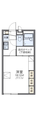 レオパレスＶＥＮＴＶＥＲＴの間取り