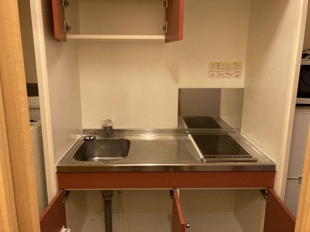 レオパレスプランドール鶴見のキッチン