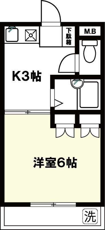 KDS南行徳の間取り