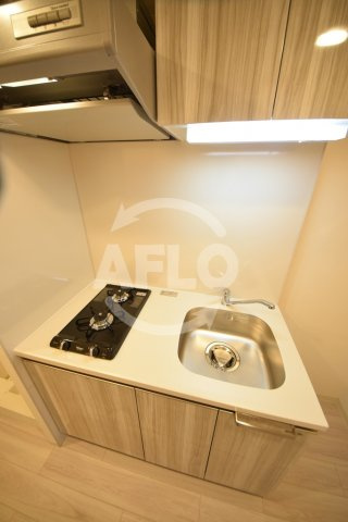 エステムコート四天王寺夕陽丘Ⅱのキッチン|エステムコート四天王寺夕陽丘Ⅱ　システムキッチン