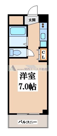【間取り】 | ノアーズアーク長田21