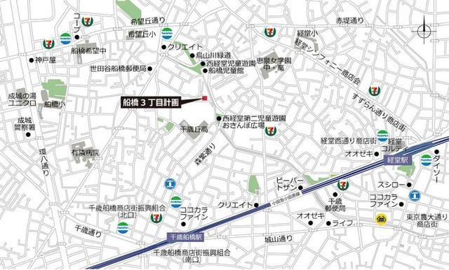 世田谷区船橋３丁目の賃貸マンション