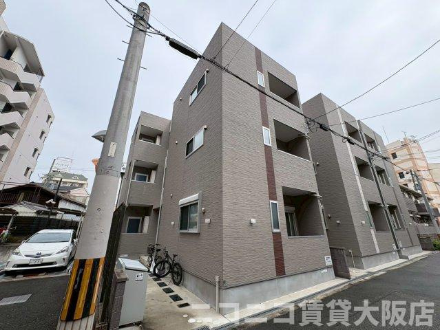 大阪市生野区新今里６丁目のアパートの外観
