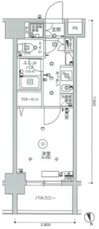【間取り】 | スカイコート蒲田ガーデン