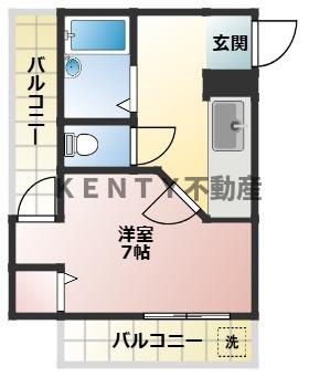 【間取り】 | 渡辺マンション