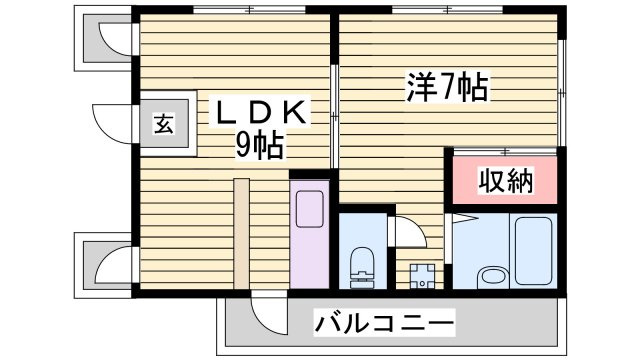 ベレンドの間取り
