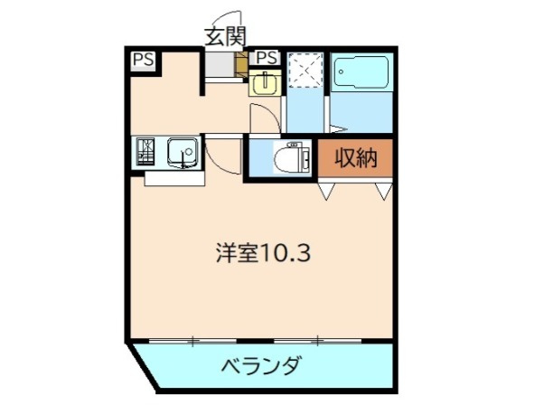 Ruby`Garden Makuhariの間取り