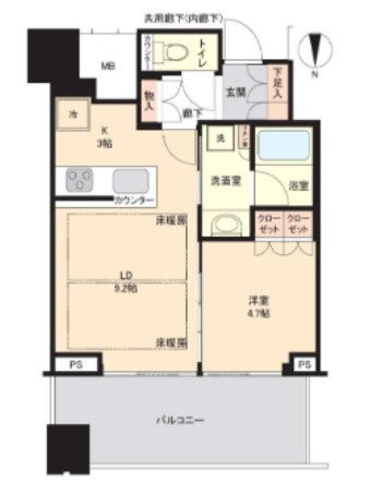 梅田ガーデンレジデンスの間取り|梅田ガーデンレジデンス　間取り
