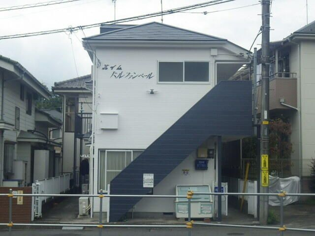 町田市相原町のアパートの外観