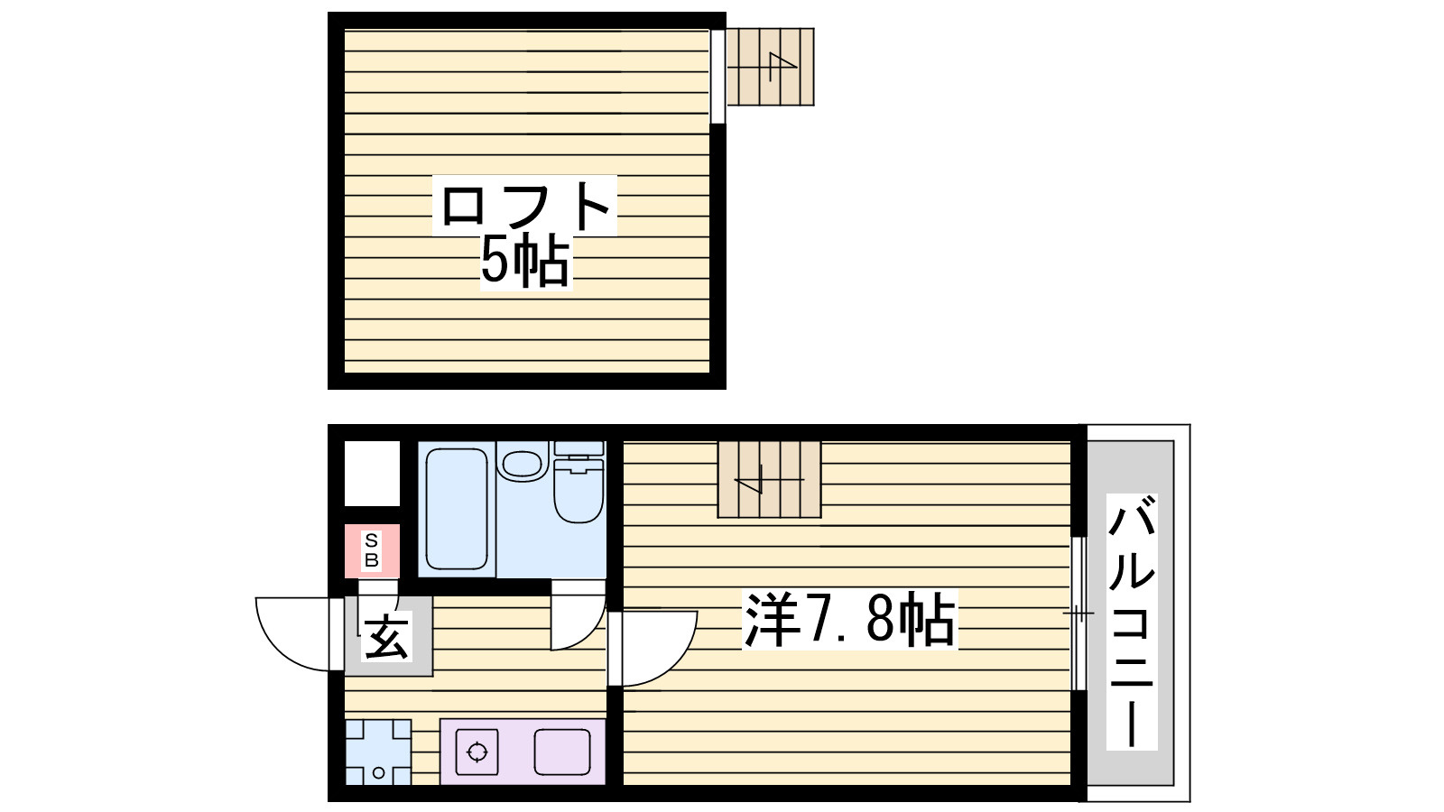ヨーロピアンＢの間取り