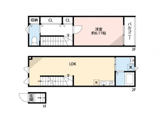 【間取り】 | サンコート品川 | 間取りです。