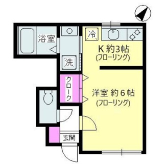 【間取り】 | フローラ | 間取りです。