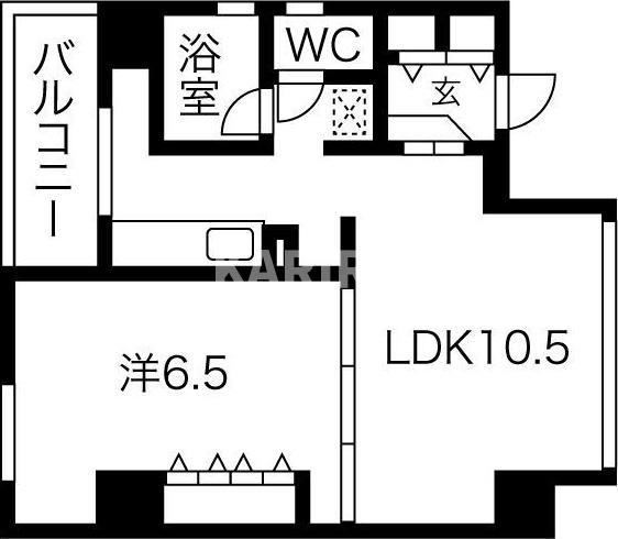 プロシード桜之宮の間取り