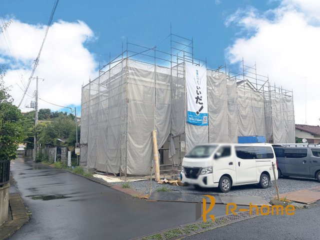 水戸市新原1丁目　新築戸建て　A号棟の外観|ご予約を頂ければ、『平日』はもちろん『早朝』や『夜間』もご見学可能です♪お気軽にお申し付けください♪