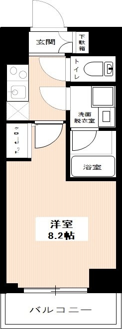 HY's NORTH TOKYO RESIDENCE の間取り|間取りです。