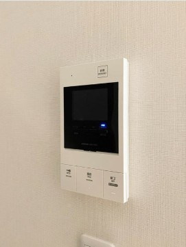 【セキュリティ】 | バウスフラッツ高円寺 | モニター付きインターホンで防犯面も安心です！