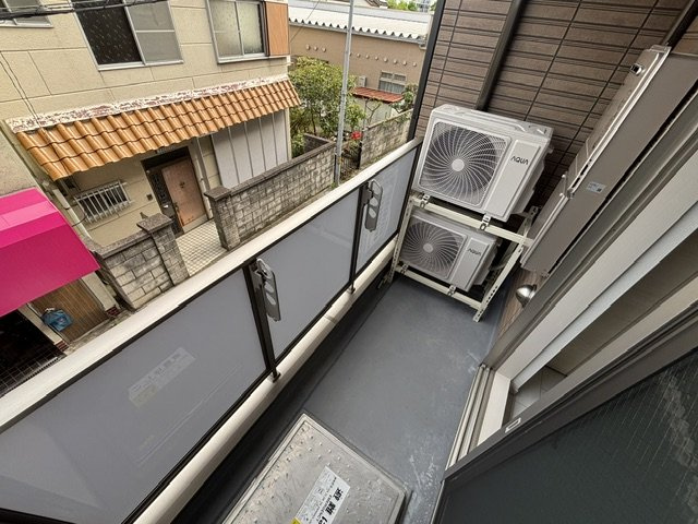 レジーナ本町のバルコニー