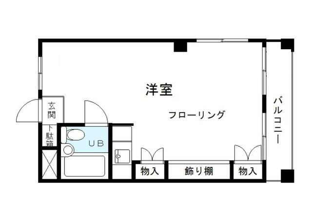 毛塚ビルの間取り|間取りです。