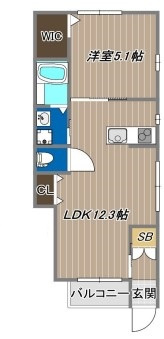 NET-K垂水の間取り