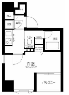 【間取り】 | ブライズ神田 | 間取りです。