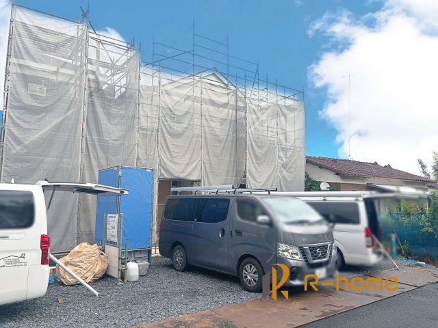 水戸市新原1丁目　新築戸建て　B号棟の外観|ご予約を頂ければ、『平日』はもちろん『早朝』や『夜間』もご見学可能です♪お気軽にお申し付けください♪