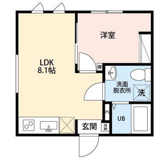 【間取り】 | カンパネラ寺町 | 間取りです。