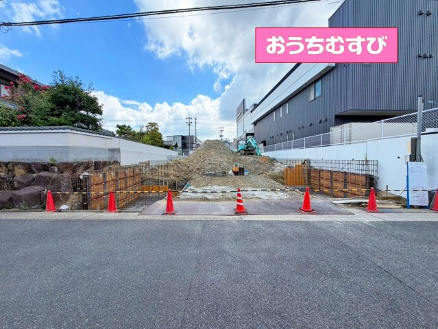 名東区高針原3期(全2棟)の前面道路含む現地写真