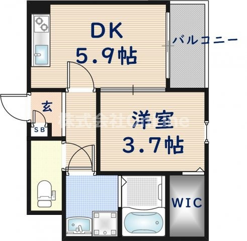 【間取り】 | コスモクレスト荒本