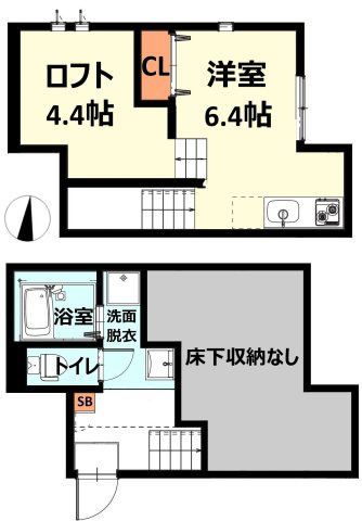 RIZEST 川口元郷Ⅱの間取り