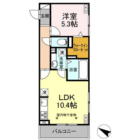 GRAND D-ROOM 刈谷下重原 　　刈谷市の賃貸ならクラスホーム刈谷店の間取り