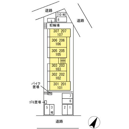 GRAND D-ROOM 刈谷下重原 　　刈谷市の賃貸ならクラスホーム刈谷店の区画図
