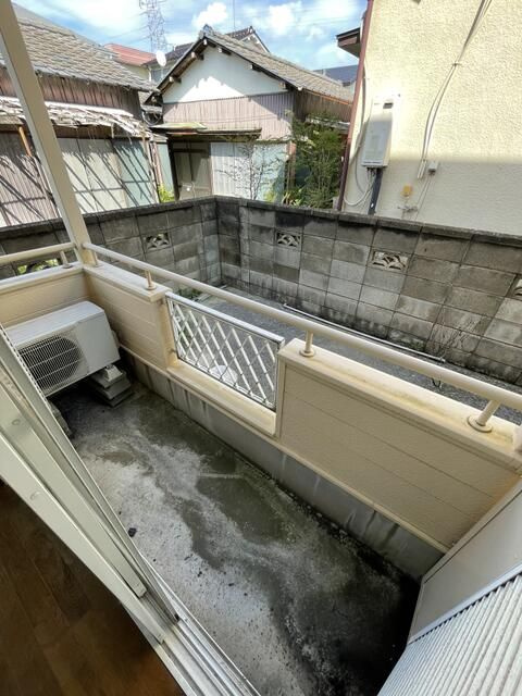 メゾン３番館のバルコニー