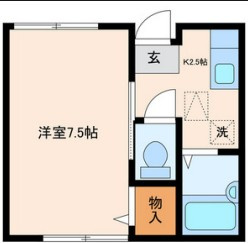 エルレーブの間取り|間取りです。