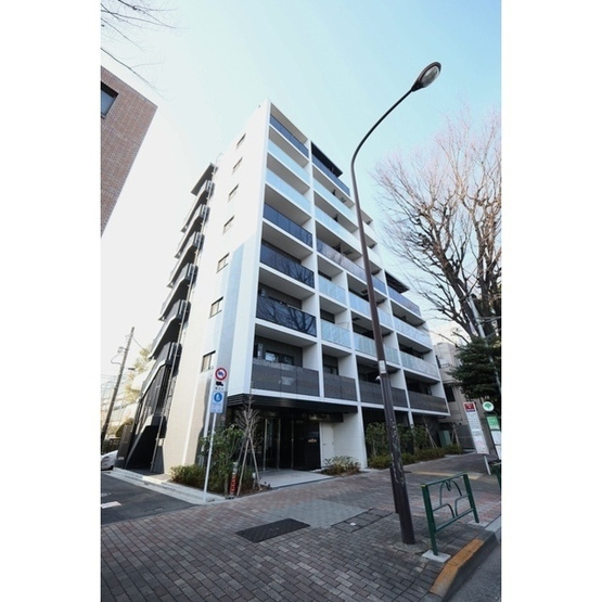 【外観パース】 | ARKMARK高円寺 | 鉄筋コンクリート造のがっちりとした建物。