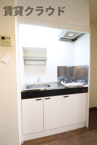 リヴェール・アイⅡのキッチン|ガスコンロ1口付きのキッチンです！