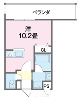 【間取り】 | ベルビュー首里（Ｏ） | ベルビュー首里（Ｏ）★那覇市松川エリア