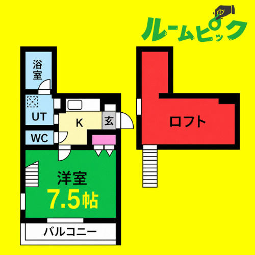 IN STYLE DOTOKU(インスタイル道徳)　名古屋市賃貸　仲介手数料無料の間取り