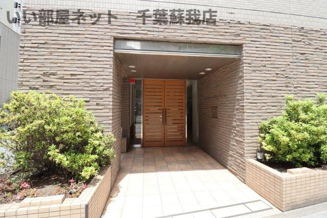 メゾン・ド・ヴィレ千葉中央のエントランス|清潔なエントランスです